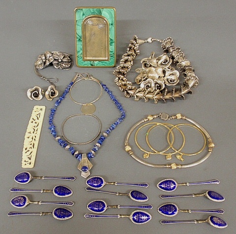 Appraisal: - Group of jewelry and accessories etc to incl a