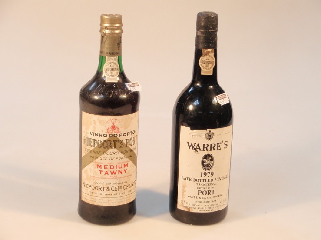 Appraisal: A bottle of Warre's late bottle vintage port a Vinho