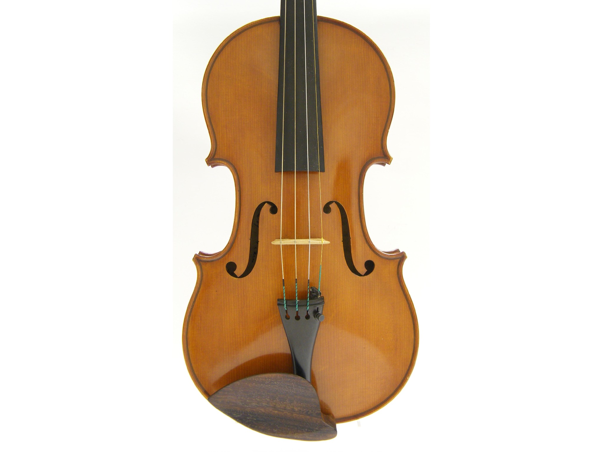 Appraisal: French violin by A Morhange labelled A Morhange no Paris