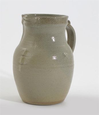 Appraisal: Ray Finch born a Winchcombe Pottery salt-glazed stoneware jug with