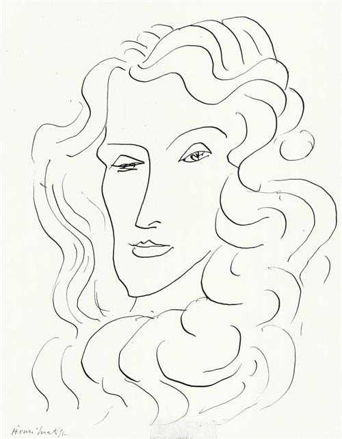 Appraisal: MATISSE HENRI Cateau Cambresis - Nice Portrait of a lady