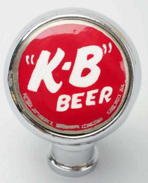 Appraisal: K-B Beer Tap Knob Prima Brewing Company Clean face with