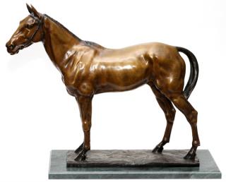 Appraisal: AFTER FRATIN MODERN BRONZE SCULPTURE OF HORSE AFTER FRATIN MODERN