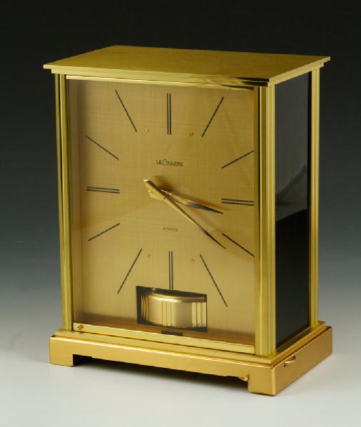 Appraisal: - Le Coultre Mantel Clock Le Coultre mantel clock brass