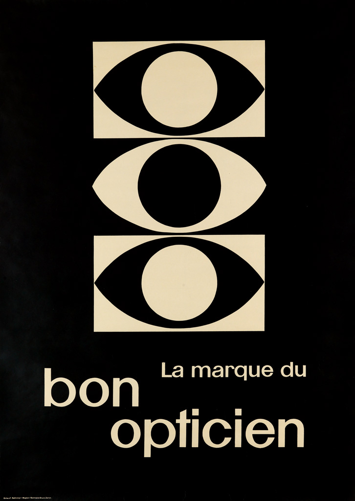 Appraisal: DESIGNER UNKNOWN LA MARQUE DU BON OPTICIEN x inches x