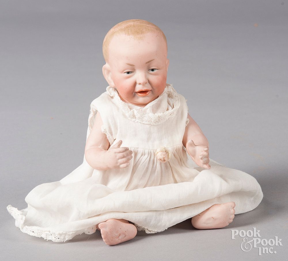 Appraisal: Bisque Kaiser type baby doll Bisque Kaiser type baby doll