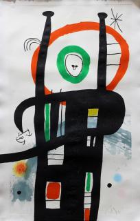 Appraisal: Print Joan Miro Joan Miro Spanish French - Le Grand