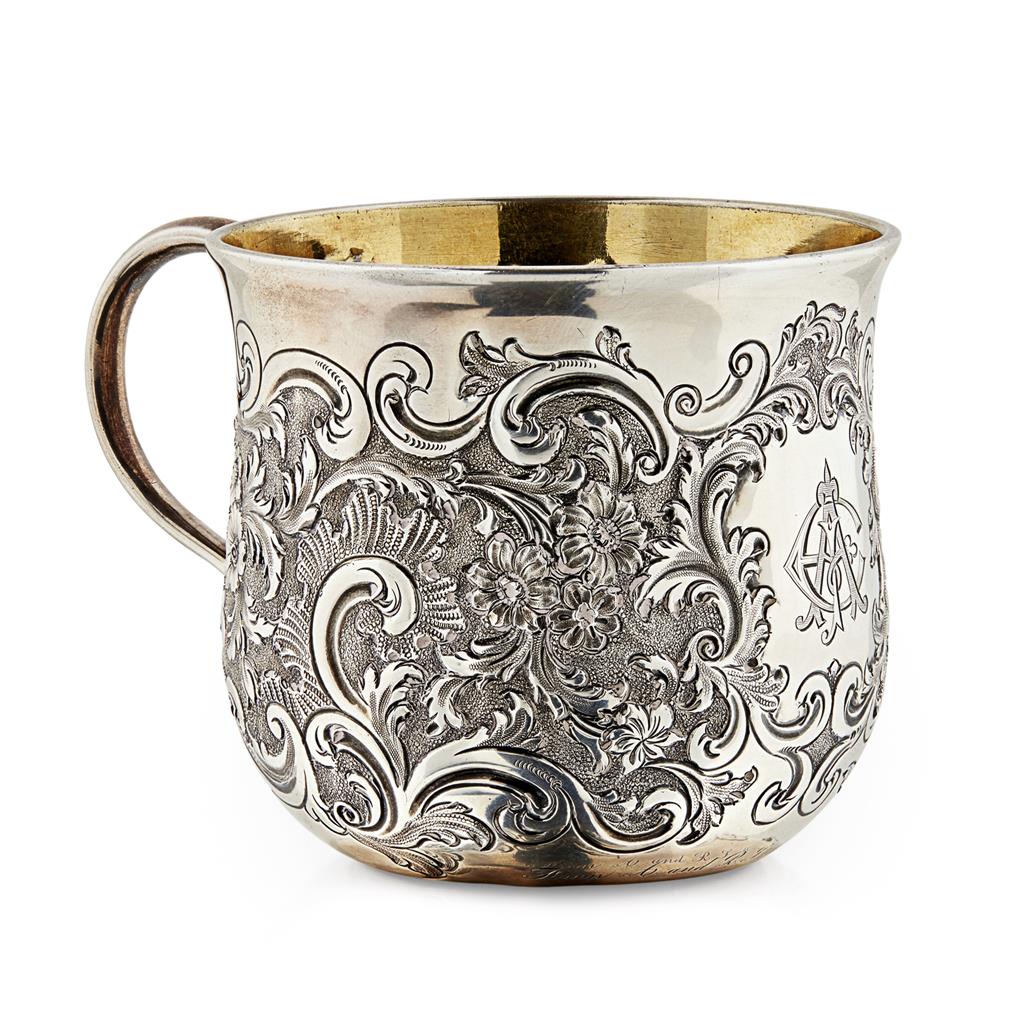 Appraisal: A Scottish George III silver mug Lothian Robertson Edinburgh Assay