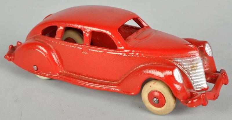 Appraisal: Cast Iron Hubley Airflow Automobile Toy Description American White rubber