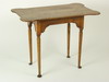 Appraisal: TEA TABLE - Queen Anne period tiger maple tea table