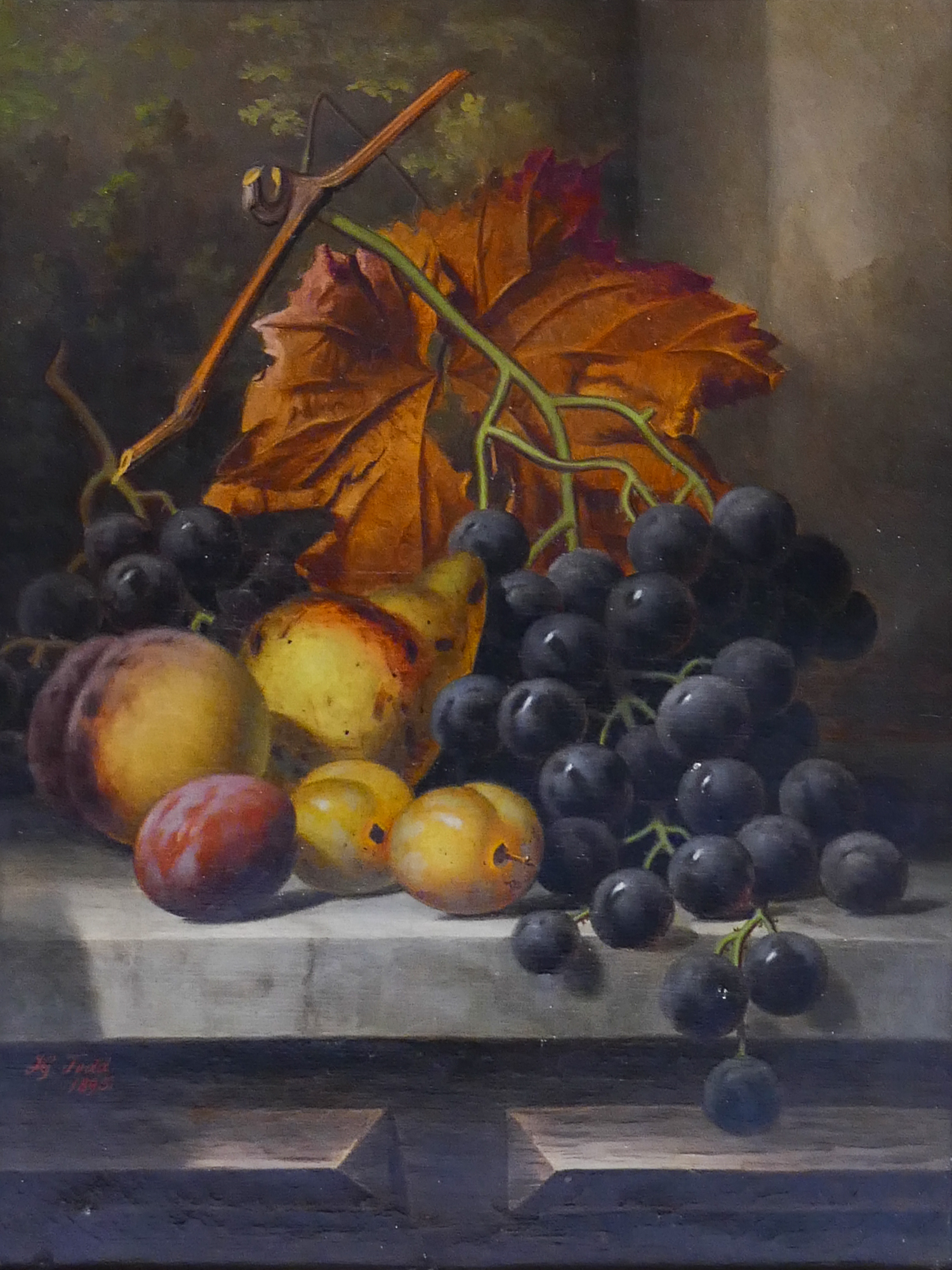 Appraisal: Henry George Todd - United Kingdom 'Late Summer Still Life'