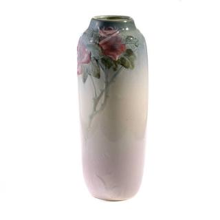 Appraisal: Weller ETNA Rose Vase Height inches