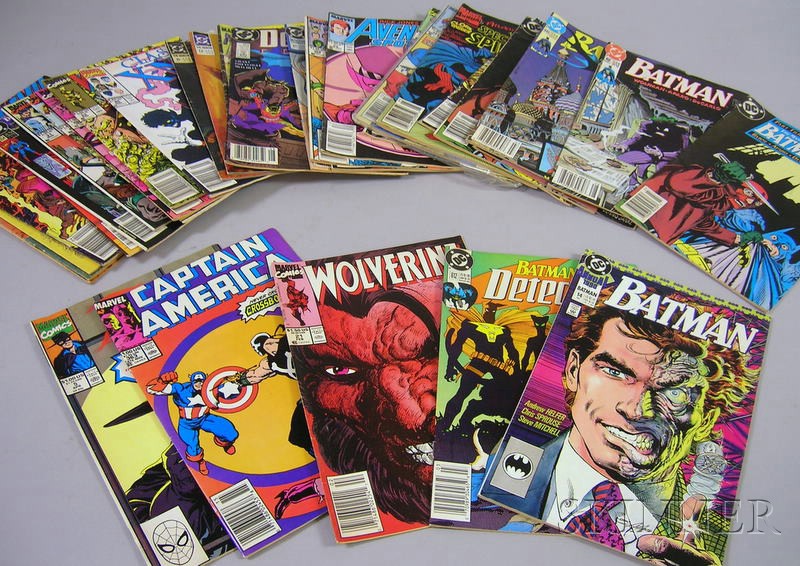 Appraisal: Thirty-three Mostly Late s Early s Comic Books including Daredevil