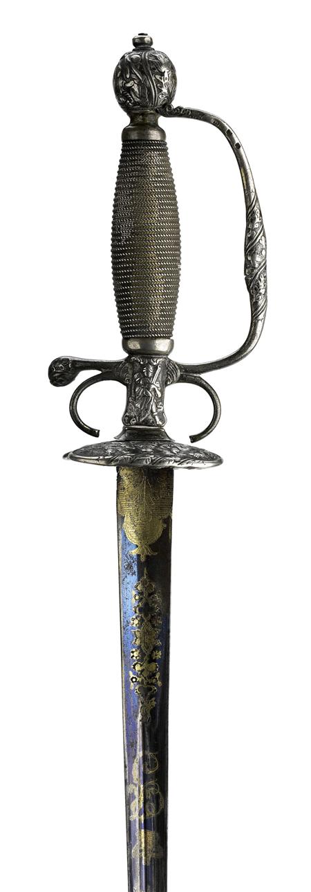 Appraisal: An th century silver hilted small sword of Jacobite interest