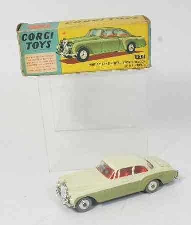 Appraisal: Corgi Toys Bentley Continental Sports Saloon in original box in