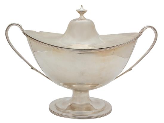 Appraisal: Sale Lot An English Silver Covered Tureen William Hutton Sons