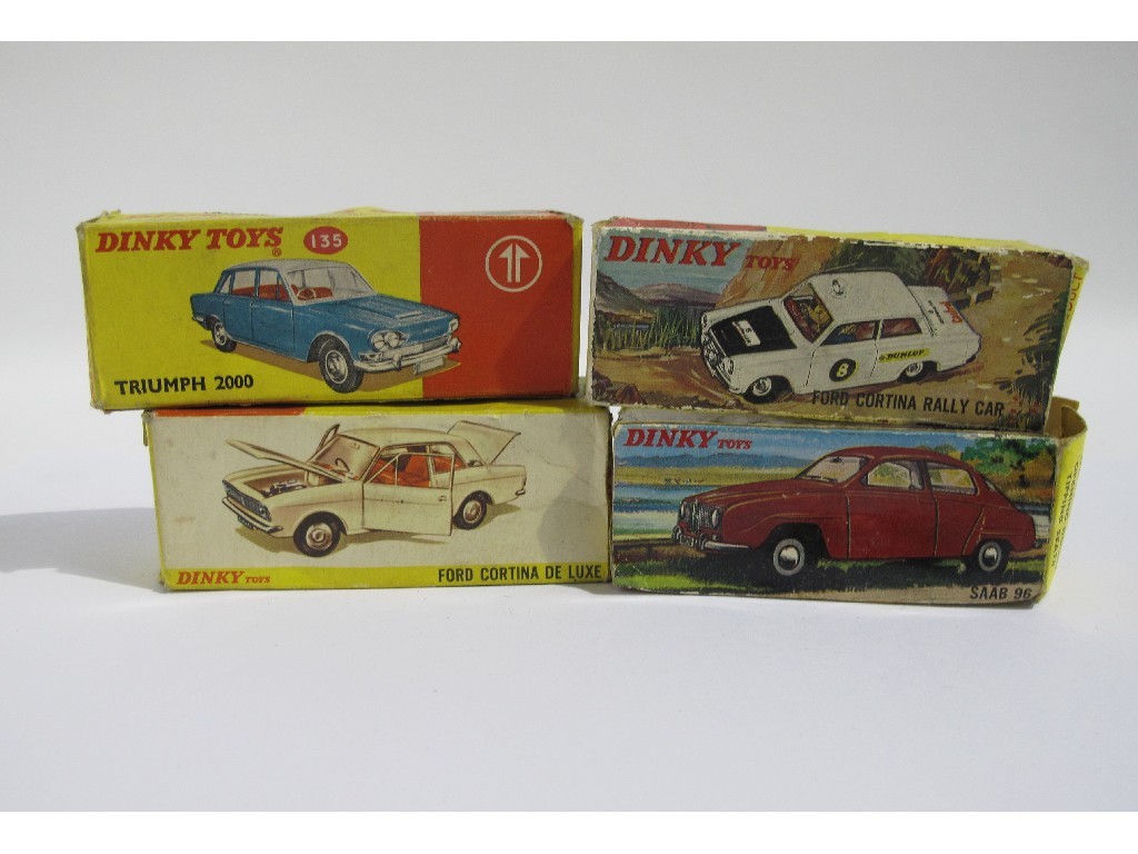 Appraisal: A lot comprising four boxed Dinky die-cast models - and