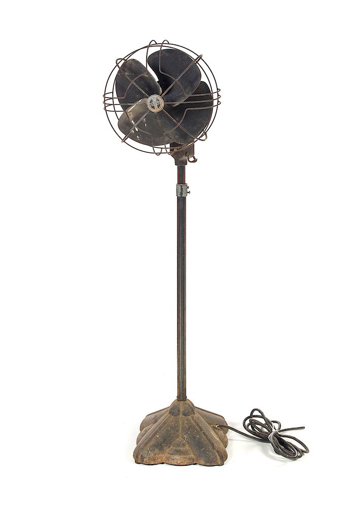 Appraisal: Antique Westing House Floor Model Fan Good original condition Please