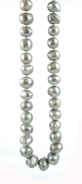 Appraisal: PRINCESS LENGTH BAROQUE PEARL NECKLACE measuring inches in length and