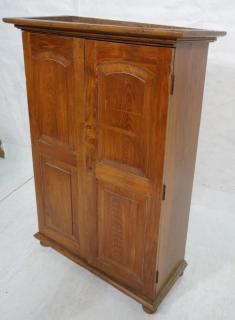 Appraisal: Antique Armoire Cupboard Doors with arched pane Antique Armoire Cupboard