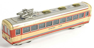 Appraisal: Daiya Japan friction drive Railcar - peach coloured body with