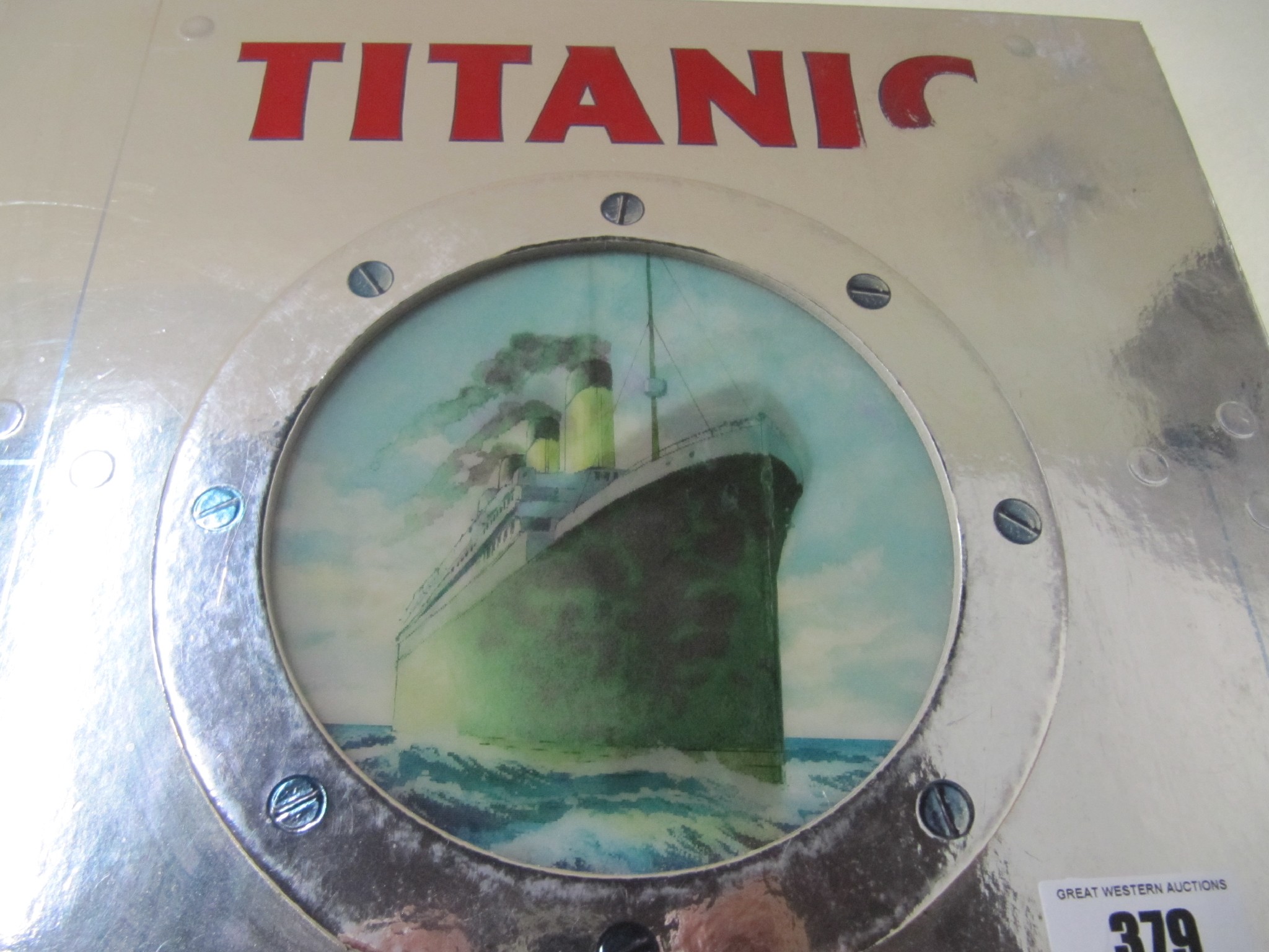 Appraisal: A tray lot of books and magazines including Titanic -