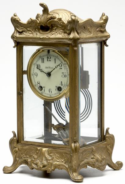 Appraisal: SETH THOMAS Crystal regulator clock with mercury pendulum