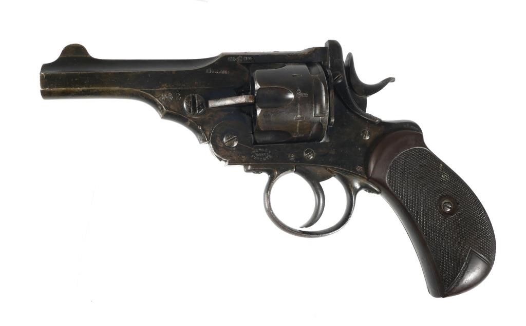 Appraisal: Early circa Webley Mark top break English revolver Low serial