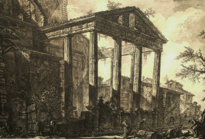 Appraisal: Giovanni Battista Piranesi - Rovine del Tempio Supposto di Ercole