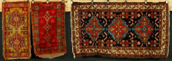 Appraisal: - Lot of Carpets Lot of three antique carpets including