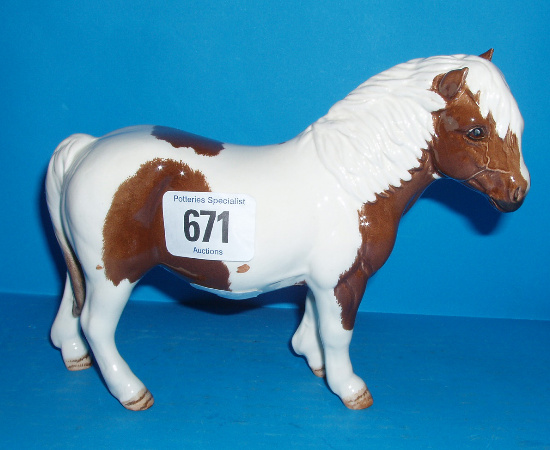 Appraisal: Skewbald Shetland Pony Hollydell Dixie H Made For Collectors Club