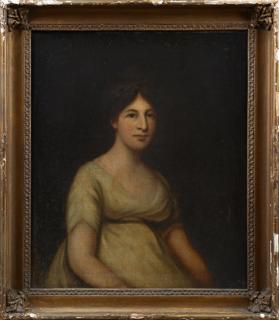 Appraisal: British School A Portrait of Mrs Goldsmid t British School