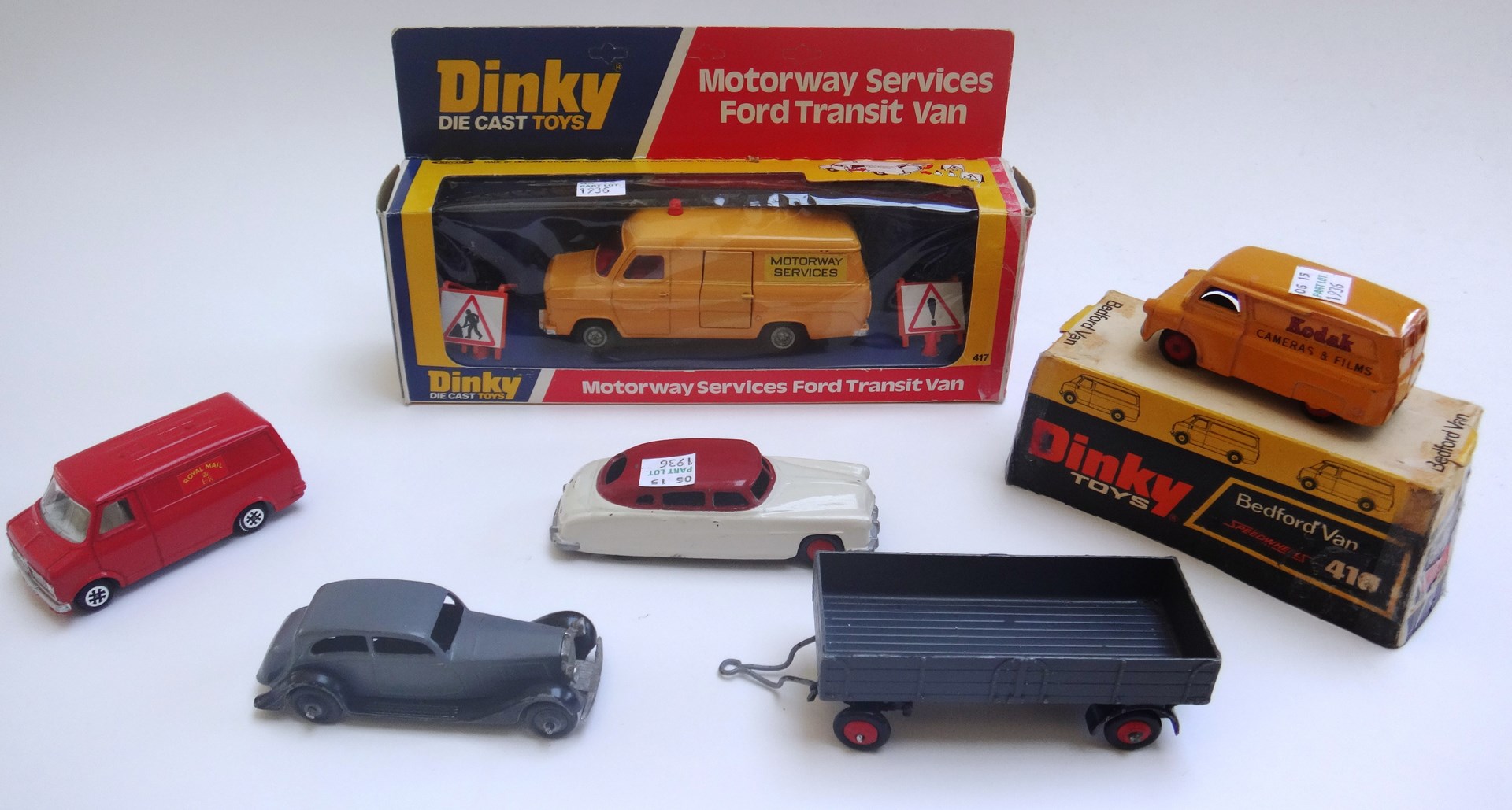 Appraisal: A Dinky Motorway series Ford Transit van boxed a Dinky