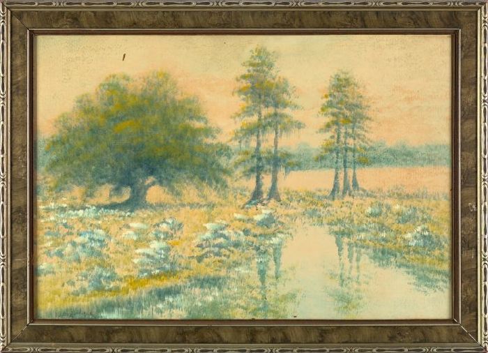 Appraisal: Alexander John Drysdale American New Orleans - Bayou Landscape with