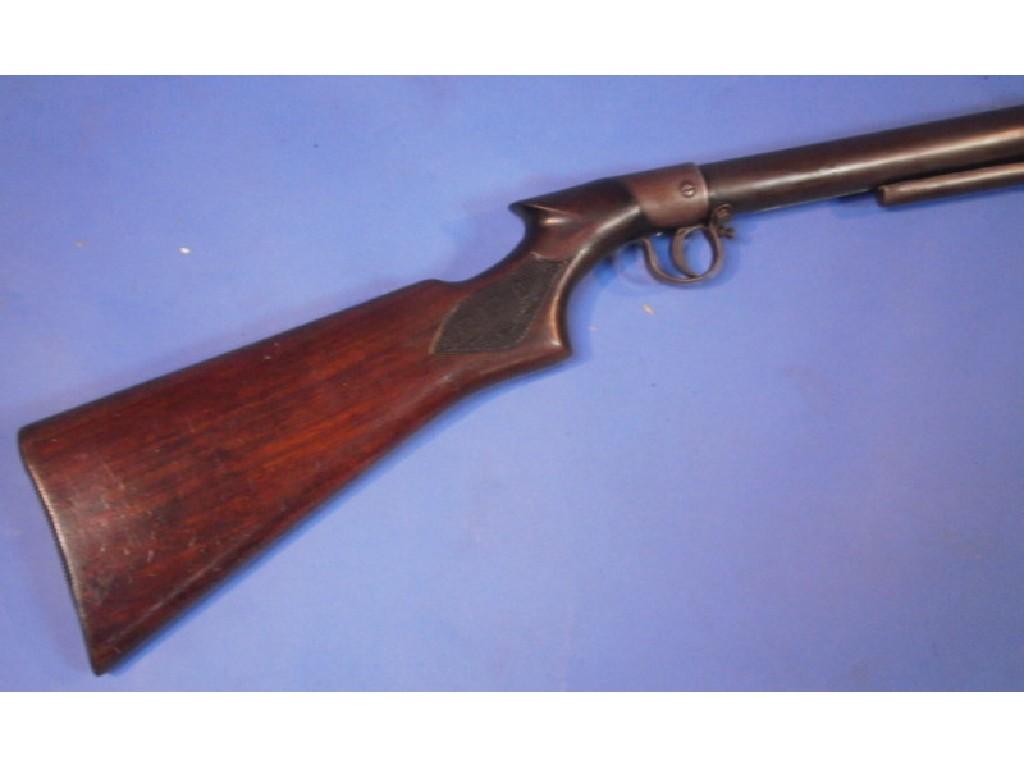 Appraisal: A BSA air rifle carved stock with BSA logo stamped