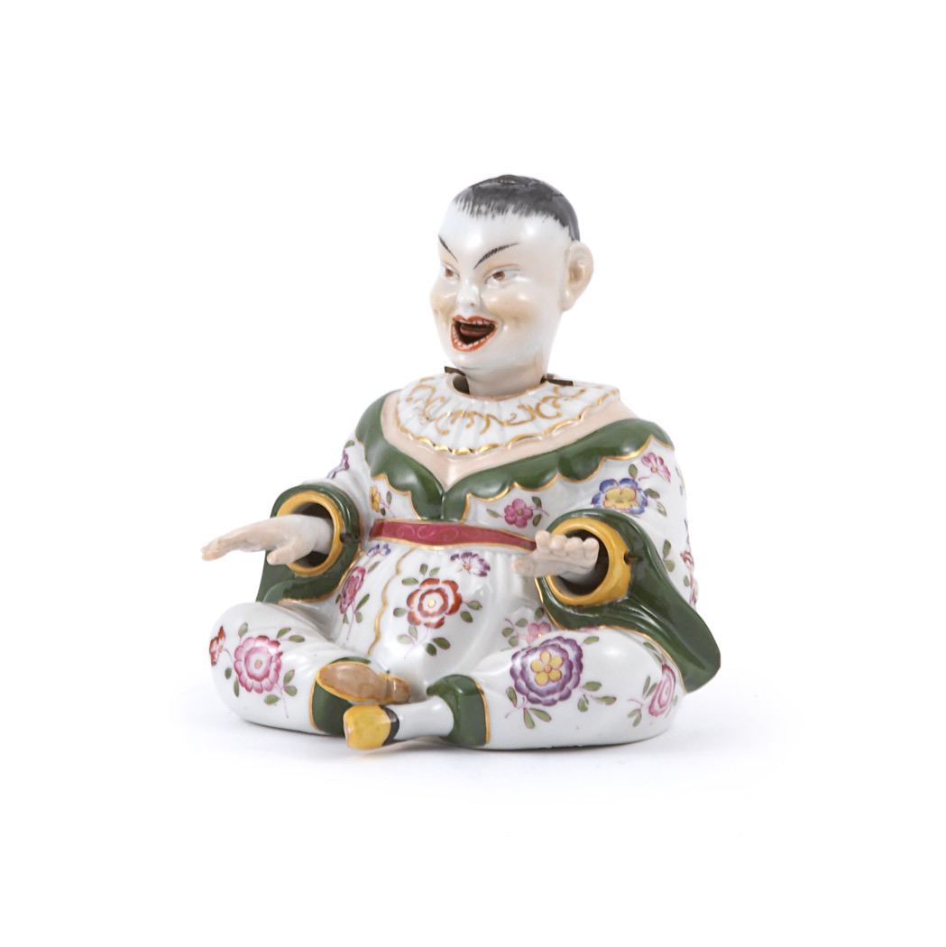 Appraisal: Schierholz Sohn Porcelain Figure of a Clown th Century Height