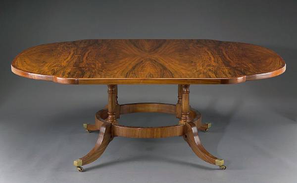 Appraisal: An Arts amp Crafts style mahogany dining table Eric Ericson