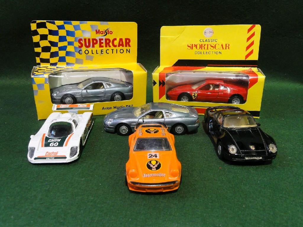 Appraisal: A collection of mainly boxed Corgi cars of larger models