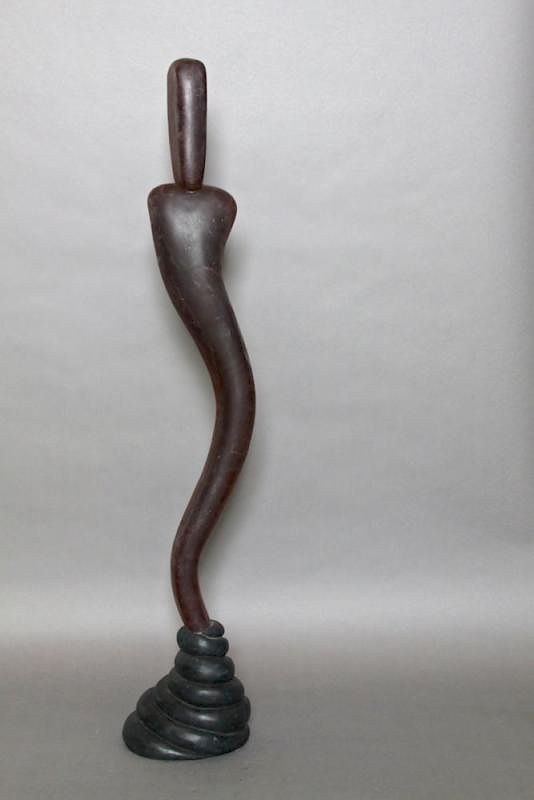 Appraisal: Mark Abildgaard Mark Abildgaard American th c Serpent Figure Cast