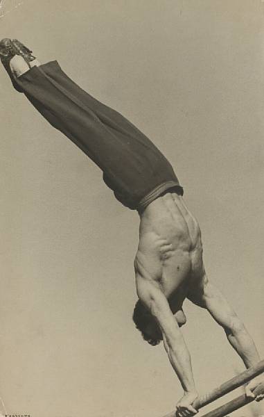 Appraisal: n a Alexander Rodchenko Russian - On the Parallel Bars