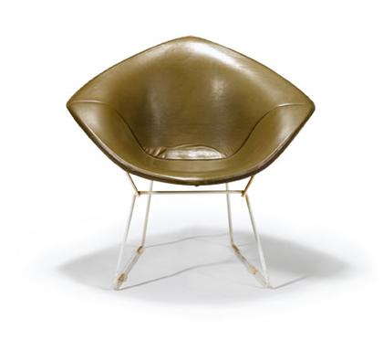 Appraisal: HARRY BERTOIA american - 'Diamond Lounge' chair Part of Bertoia's