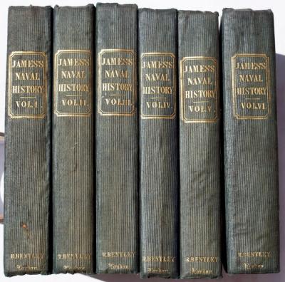 Appraisal: James Sir William The Naval History of Great Britain vols