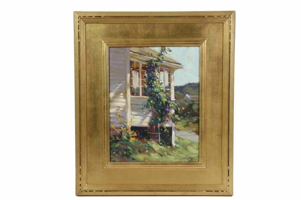 Appraisal: OOC - 'Spring Monhegan' by Don Stone ME Contemporary signed