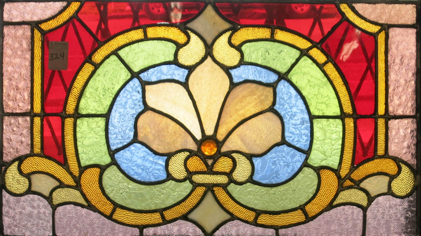 Appraisal: MICHAEL DAVID McCARY Portland Oregon - STAINED AND LEADED GLASS