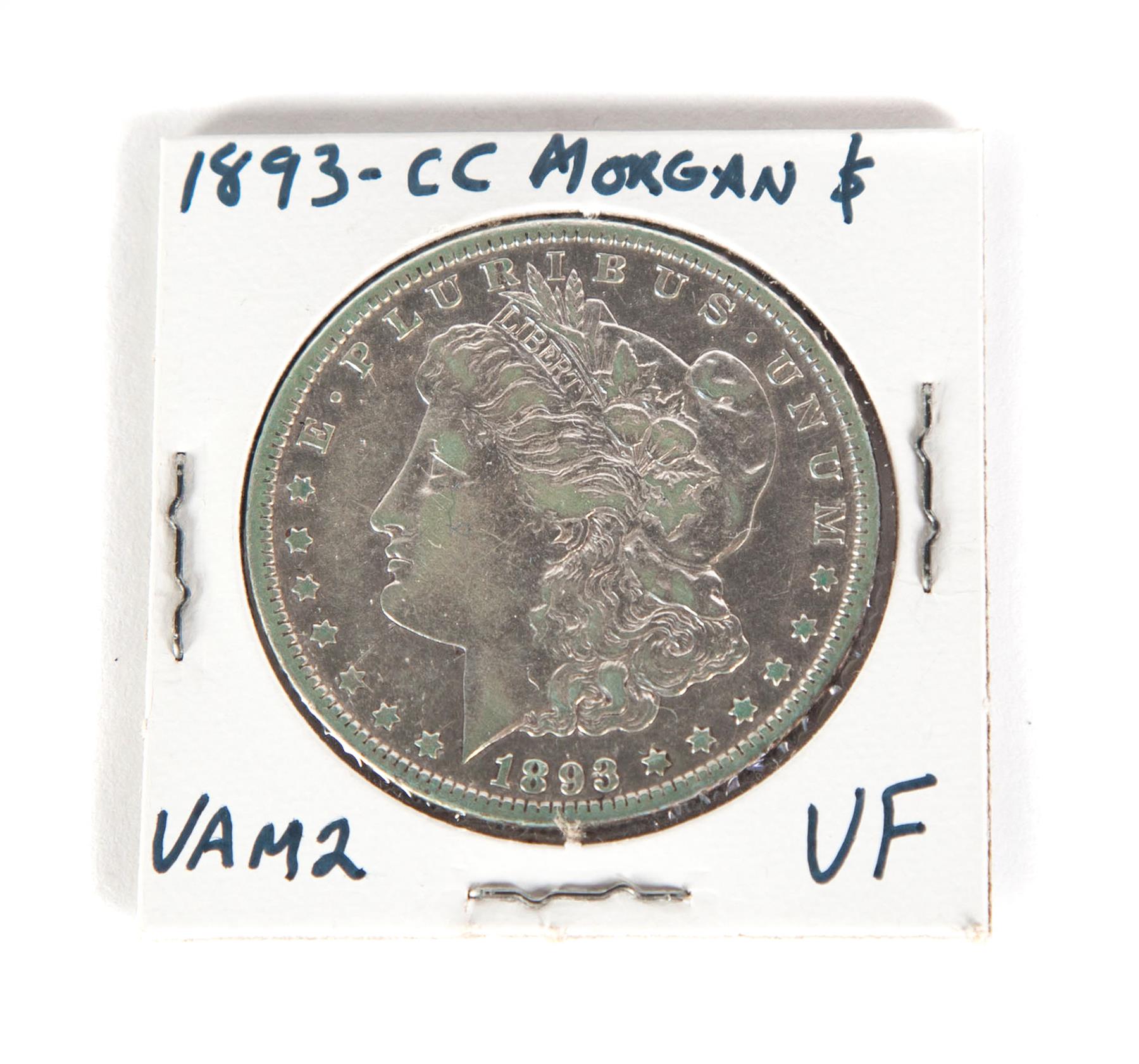 Appraisal: CARSON CITY MORGAN SILVER DOLLAR VAM- Possibly VF grade