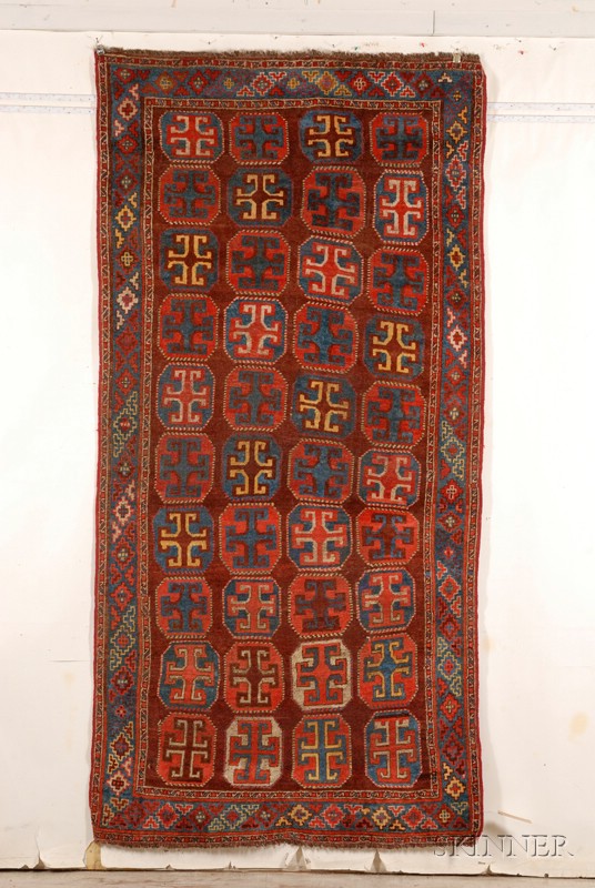 Appraisal: Khirghiz Long Rug Central Asia last quarter th century small