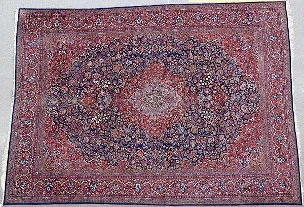 Appraisal: PERSIAN ROOM SIZED ORIENTAL RUG MID TH CENTURY A FINE