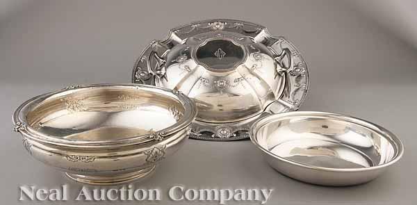 Appraisal: An American Sterling Silver Footed Open Vegetable Dish retailed by