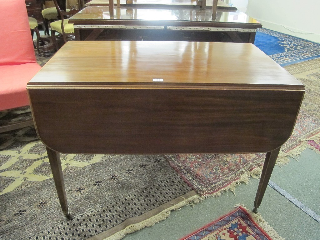 Appraisal: Mahogany Pembroke table Provenance The Property of a Dumfriesshire Country