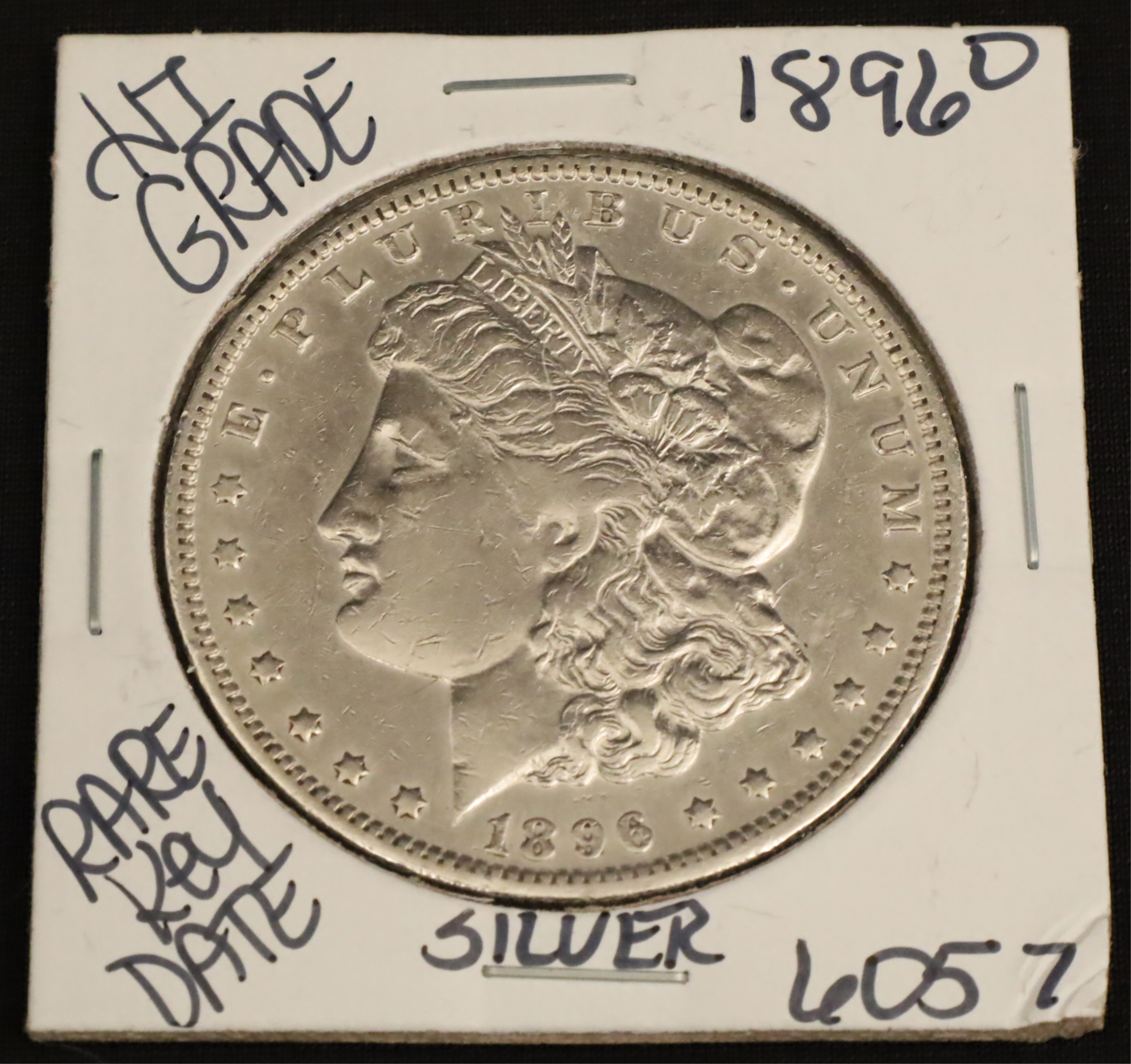 Appraisal: O SILVER DOLLAR VF MS QUALITY O Silver Dollar VF